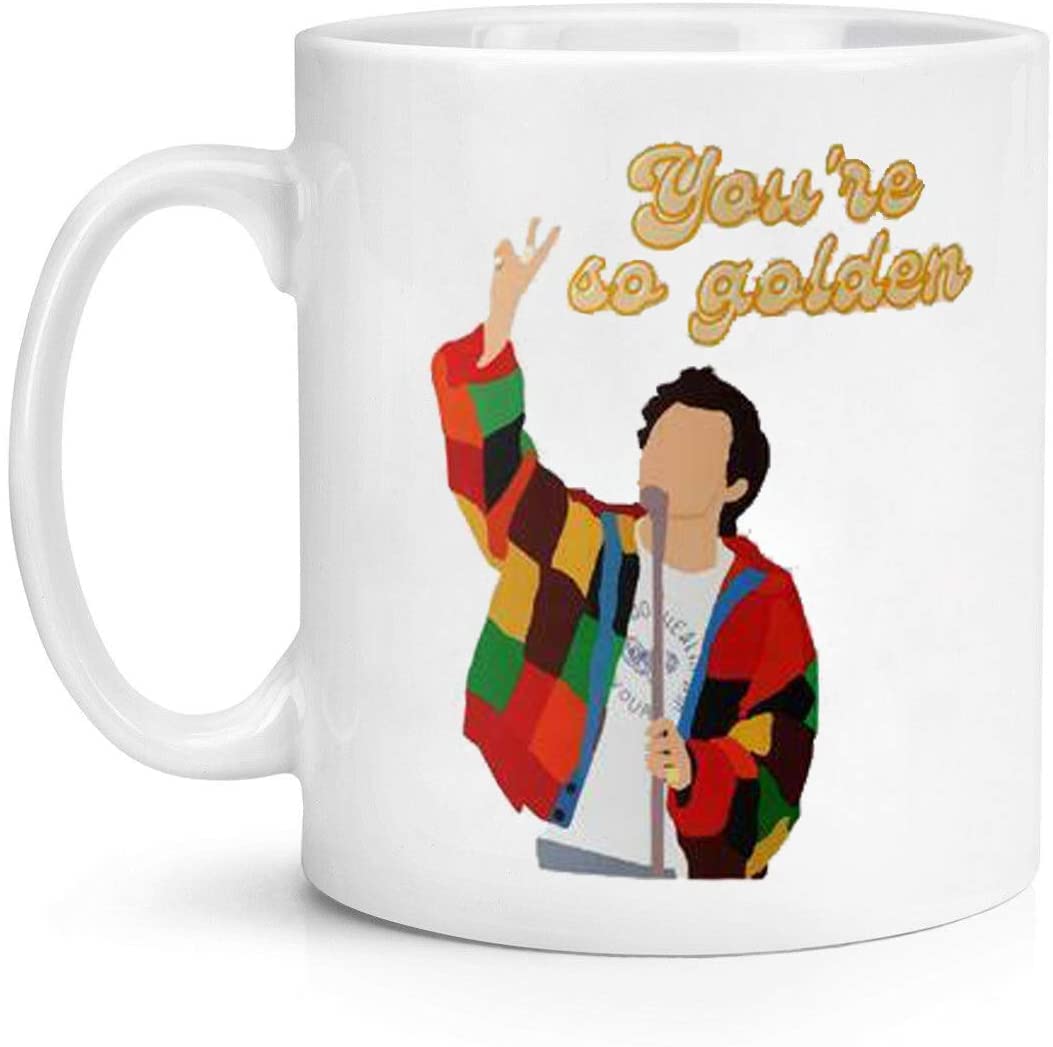 Harry Styles You're SO Golden PERMIUM White Ceramic Mug by CRAFT MANIACS | Best Gift for Harry Styles Lovers This Christmas