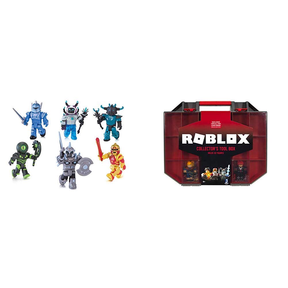 Buy Roblox Champions of Roblox Six Figure Pack & Collector's Tool Box ...