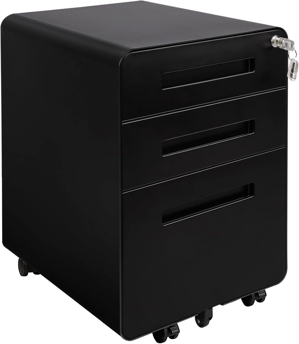 PACHIRA 3 Drawer Mobile File Cabinet with Lock, Philippines | Ubuy