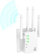 WiFi Extender Signal Booster for Home, Internet Extender WiFi Booster, Long Range up to 12880 Sq Ft and 105 Devices, Inter...