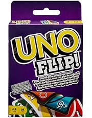 UNO FLIP! Card Game with Double-Sided Card Deck for Families &amp; Game Nights, Ages 7 Years &amp; Older