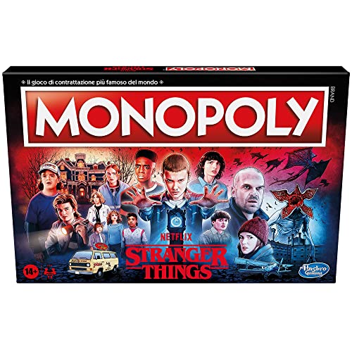 Hasbro Gaming Monopoly Stranger Things, Gioco Da Tavolo Per Adulti E A...