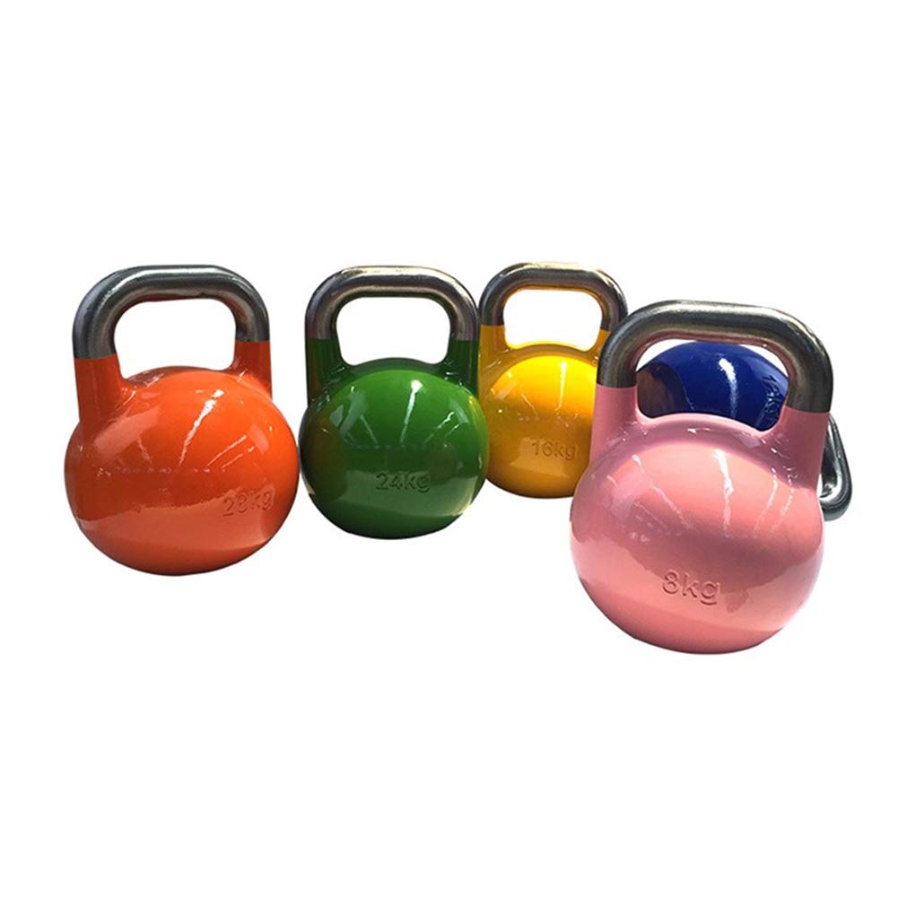 AGYH Kettlebells Cast Steel Kettlebell, Used For Men And Women Strength Training Core Training Muscle Training 4kg/6kg/8kg/10kg/12kg/16kg/20kg/24kg(Size:24kg/52.9lb)