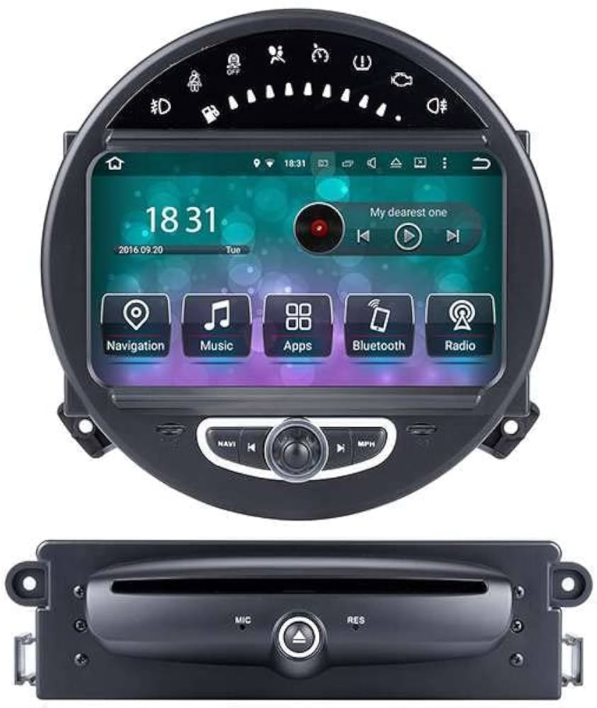 : Hualingan 4+64GB for Mini Cooper Radio R56 R57 F55 F58 R59 R60  R61 Auto Radio Mini Cooper 8