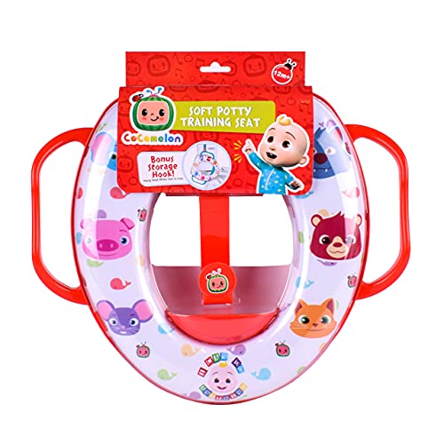 CoComelon Soft Potty Training Seat, Red