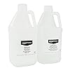 Amazon Basics 1/2 Gallon Clear Glue and 1/2 Gallon White Glue, 2-Pack Combo Glue for Perfect Slime, Transparent/White, 64 fl oz