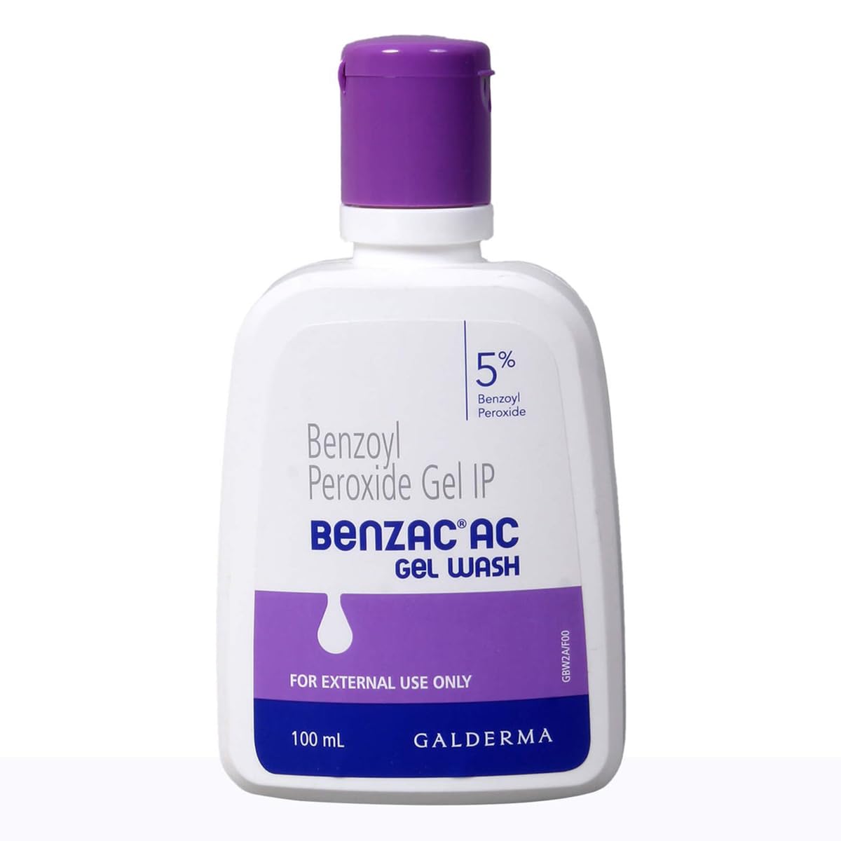 Benzac Ac 5% - Bottle of 100ml Gel Wash