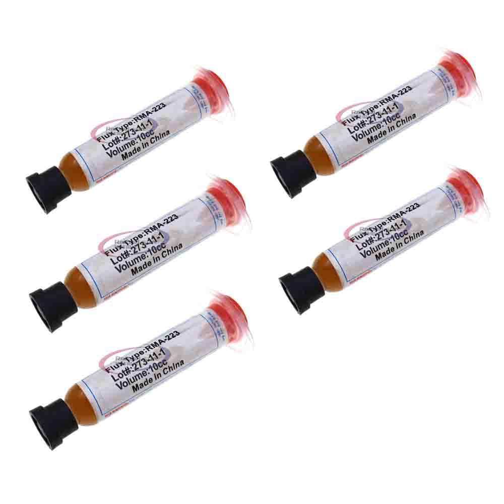 senzooe 5PCS Rma-223 Solder Flux 10cc