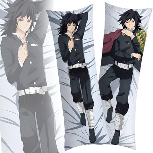 Anime Body Pillow Cover Anime Girl Body Pillow Anime Dakimakura Short Plush Anime Body Pillows Decorative Body Pillow case (19" x 59") Waifu Body Pillow Cover Anime