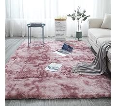 Masroo Area Rugs for Bedroom Living Room Fluffy Shag Fur Rug for Kids Nursery Dorm Room Cozy Furry Rugs Plush Throw Rug Sha…