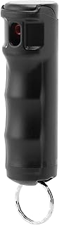 mace Brand Maximum Strength Pepper Spray with KeyGuard Hard Case (Black) – Accurate 10’ Powerful Pepper Spray, Flip Top Sa...