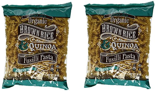 quinoa pasta gluten free - Trader Joes Organic Brown Rice & Quinoa Fusilli Pasta Gluten Free - 2 Pack