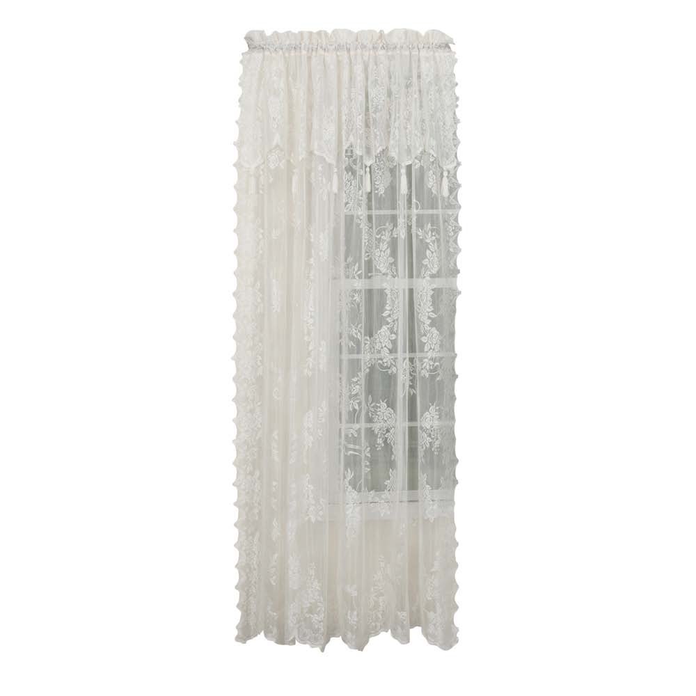 Irish lace curtains