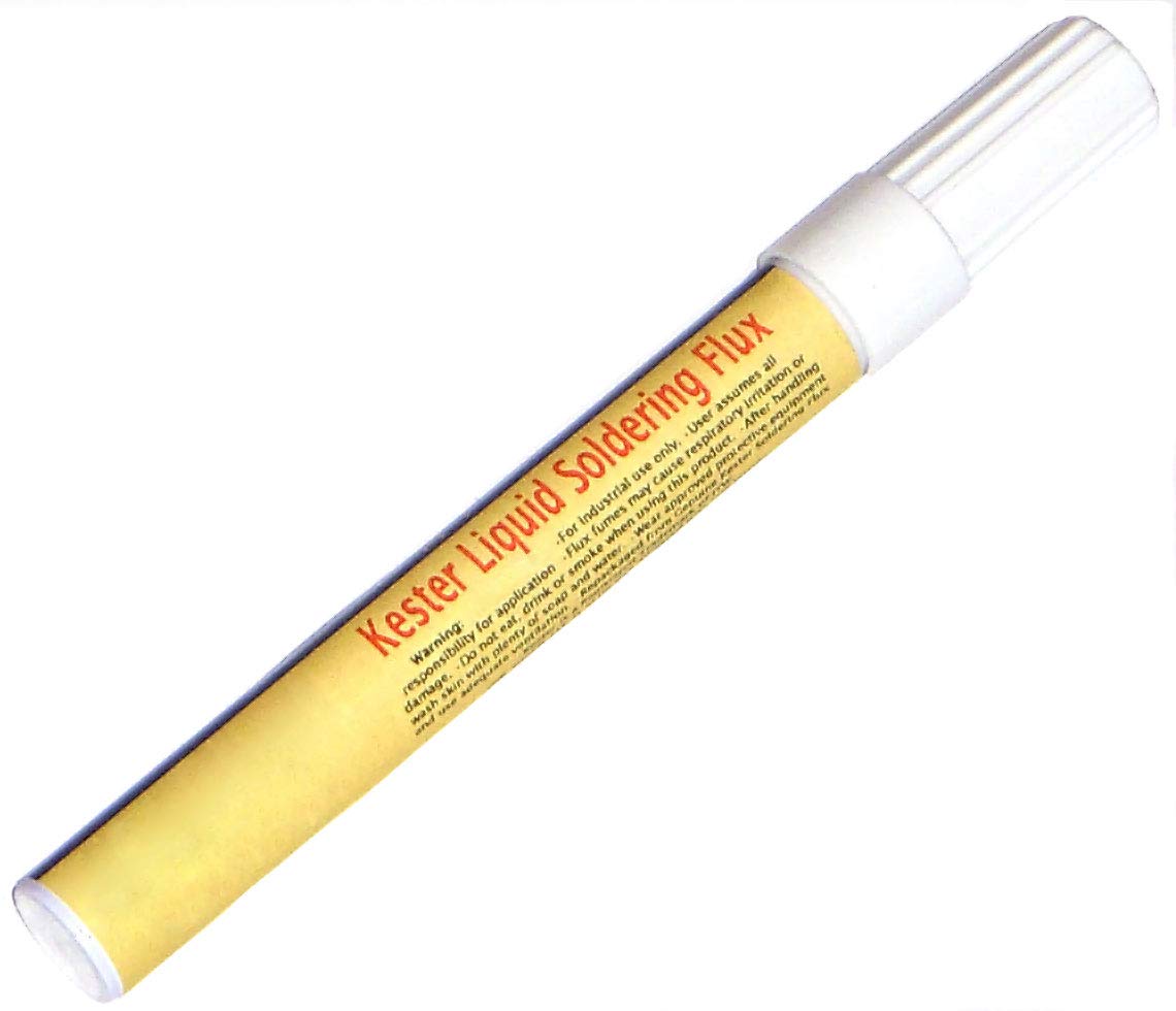 Kester 186 Liquid Soldering Flux, RMA Rosin, 12ml Pen