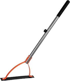 Walensee Weed Grass Cutter with Serrated Double-edged Sharp Blade Manual Grass Whip with 30 Inch Steel Handle Cut Overgrow...