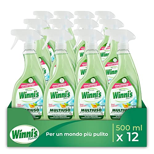 Winni's - Detergente Spray Multiuso Ipoallergenico, Azione Pulente su ...