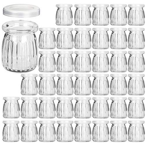 Glass Jars, KAMOTA 40 PACK 4