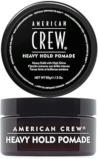 American Crew Men's Hair Pomade (OLD VERSION), Like Hair Gel with Heavy Hold with High Shine, 3 Oz (Pack of 1)