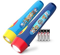 Energizer PAW Patrol Flashlights (2-Pack), Paw Patrol Toys for Boys and Girls, Great Lightweight LED Flashlights for Kids (…