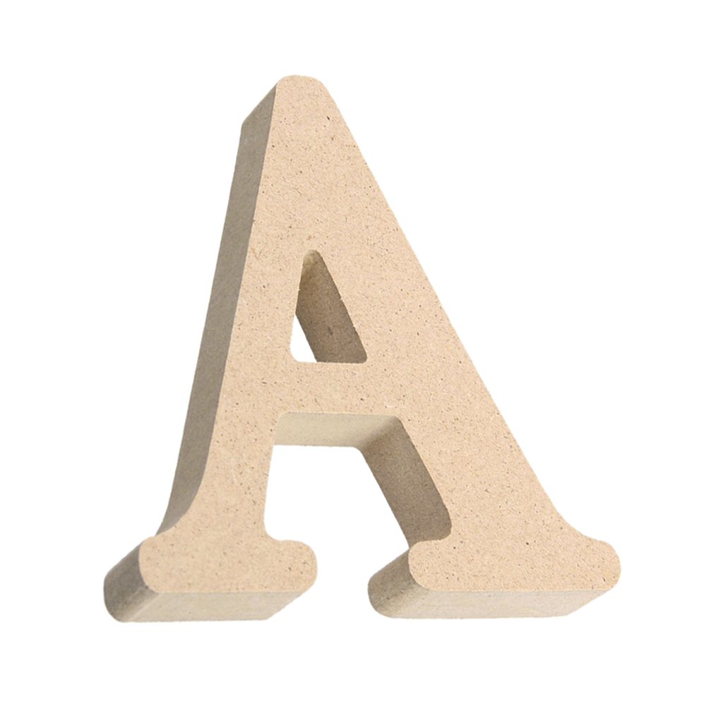 Imported Wood Full Letters Alphabet Wedding Party Home Decor ...