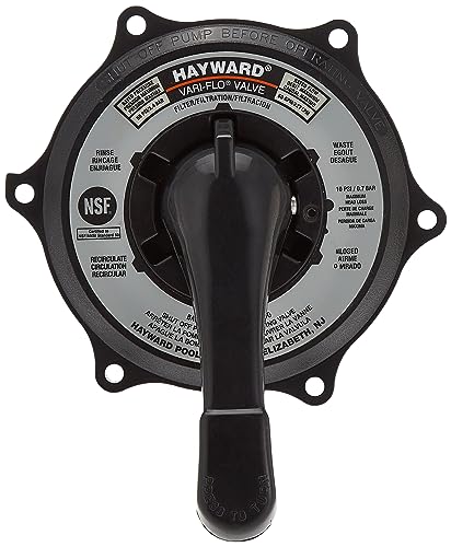 Hayward SPX0710XBA17 Key Cover and Handle Assembly Replacement for Hayward Multiport Valves