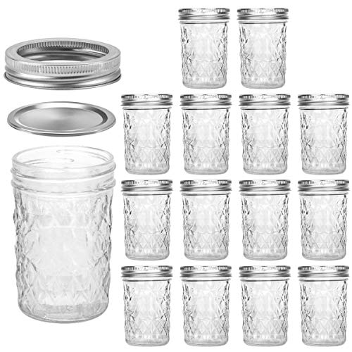 Mason Jars 8 OZ, VERONES 8