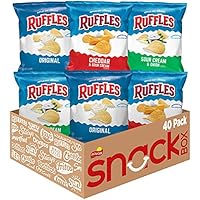  40-Count Ruffles Potato Chips Variety Pack (1oz) 