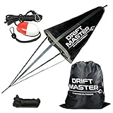 Mythik Lures Drift Master - Premium Drift Sock for Small Fishing Boat, Pontoon, or Kayak Fishing [Complete Kit Included] - Quality Trolling Bag Used Like A Trolling Plate