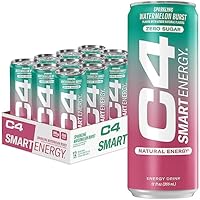 12-Pack Cellucor Watermelon Burst C4 Smart Energy Drink (12 Fl Oz) 