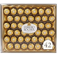 42-Count Ferrero Rocher Fine Hazelnut Milk Chocolate (18.5 oz)