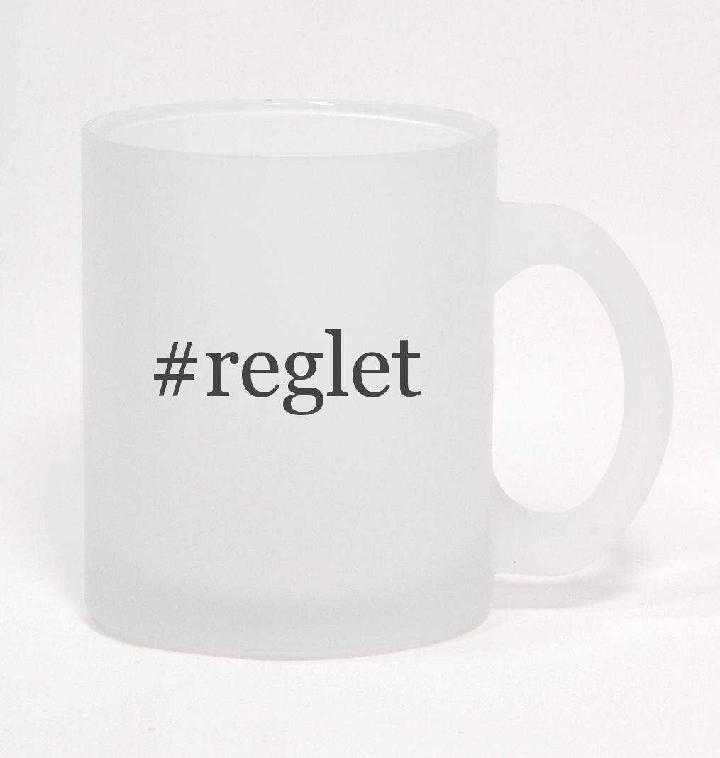 #reglet - Hashtag Frosted Glass Coffee Mug 10oz