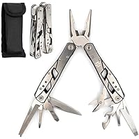 Multitool Plier 12 In 1 Stainless Steel Pocket Multi Tool with Durable Sheath