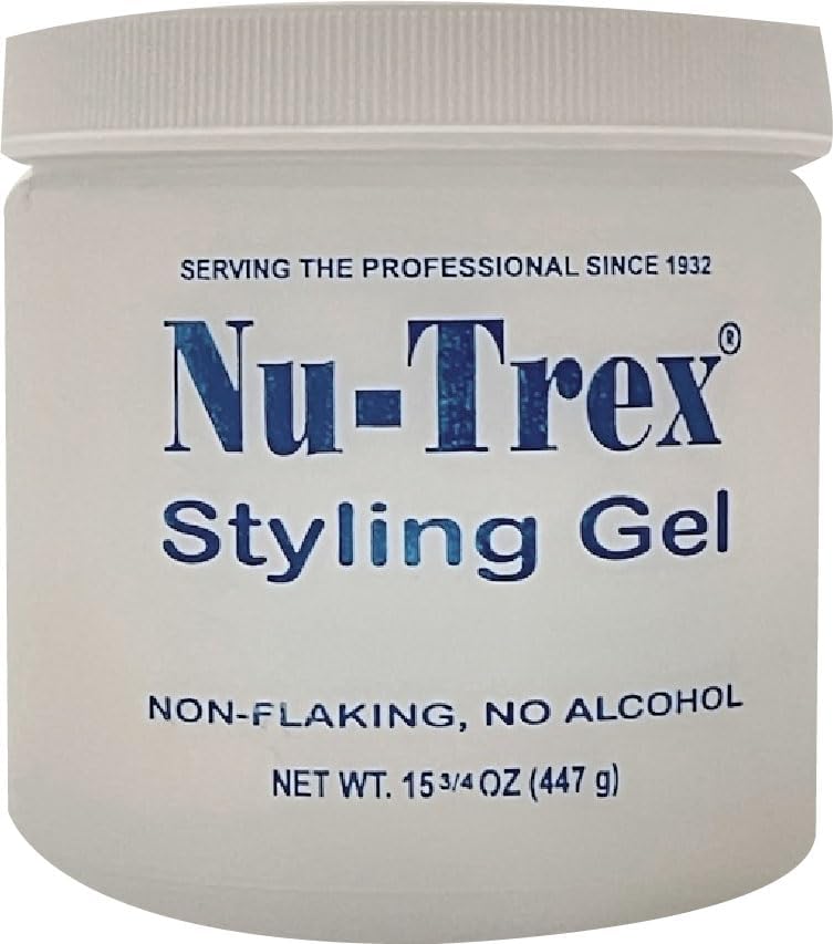 Gabel’s Nu-Trex Styling Hair Gel (Clear) Dye Free 15.75oz. Manufacturer Direct