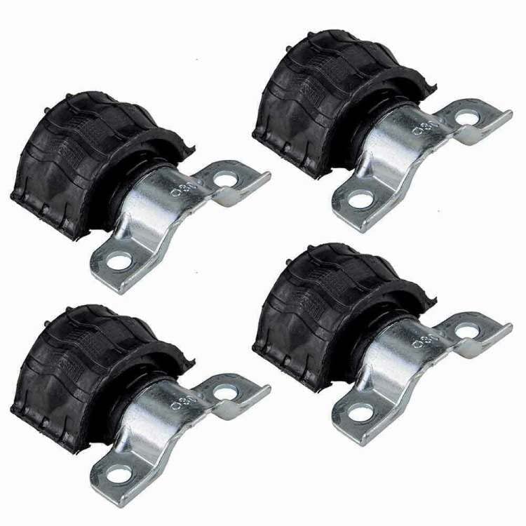 1643231185 4 Pcs Front Suspension Stabilizer Sway Bar Bushing Compatible for Mercedes W164 GL ML