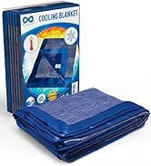 Everlasting Comfort Cooling Blanket for Hot Sleepers - Lightweight Throw Lowers Temp in Under 5 Mins