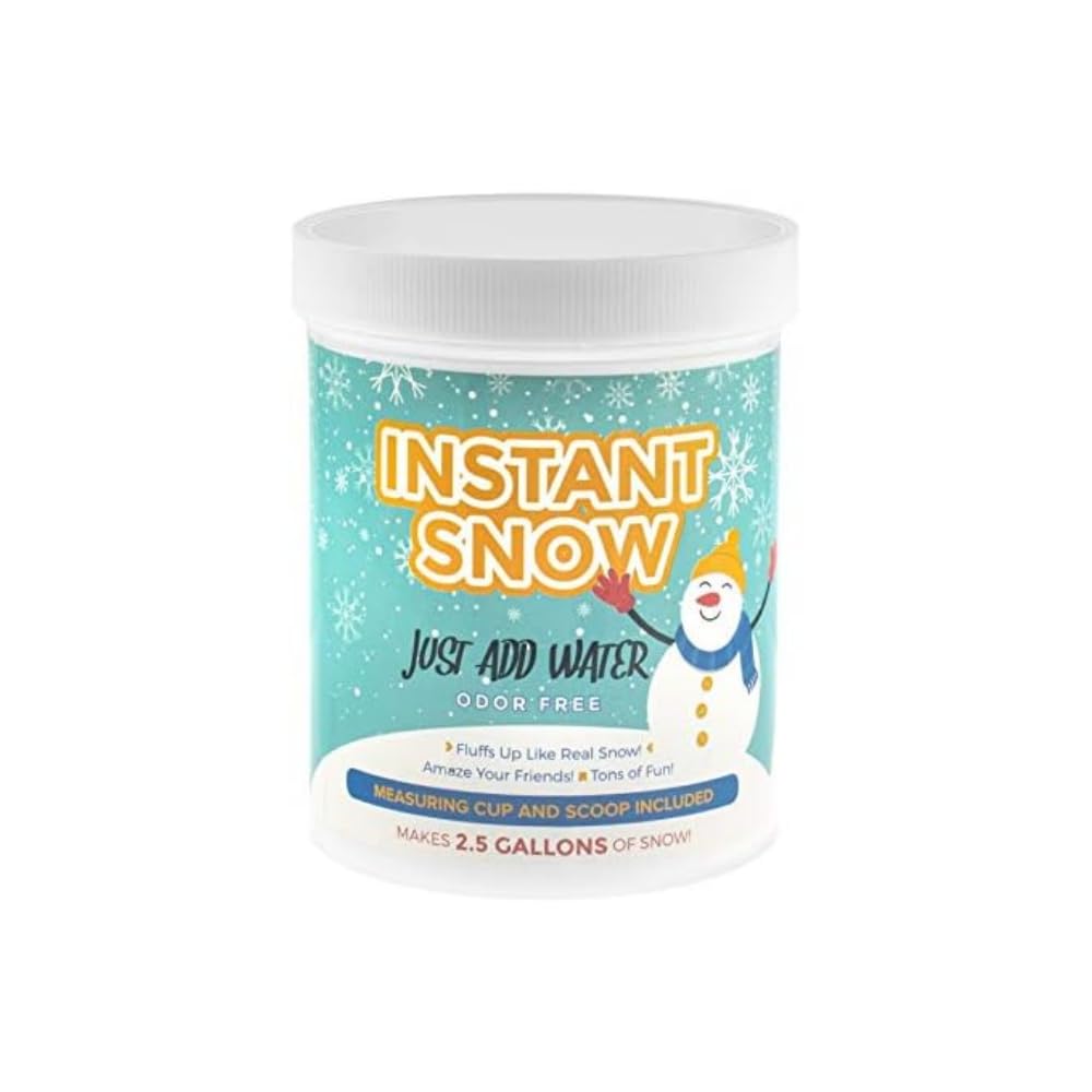 125g Instant Snow Powder - Magic Fake Snow Party Decoration by Playlearn