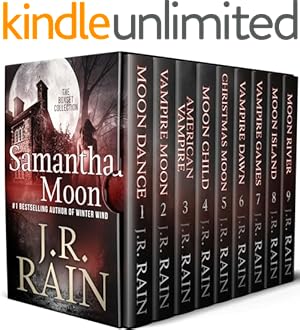 Samantha Moon: Books 1-9 in the Vampire for Hire Series