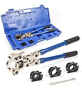 iCRIMP IWS-1632AF Copper Tube Fittings Crimping Tool with 1/2,3/4 and 1-inch Jaw for ProPress Cop...