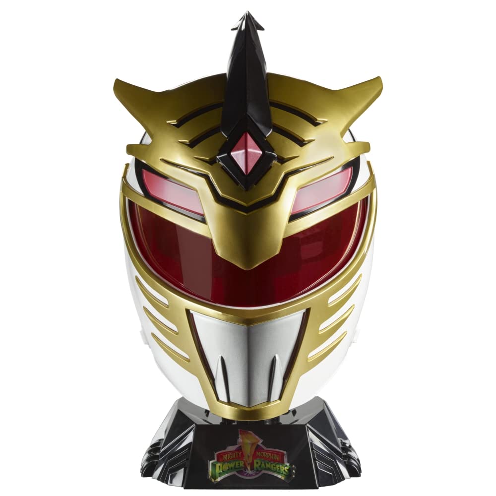 Photo 1 of Power Rangers Lightning Collection Premium Replica Helmet with Display Stand (Lord Drakkon)