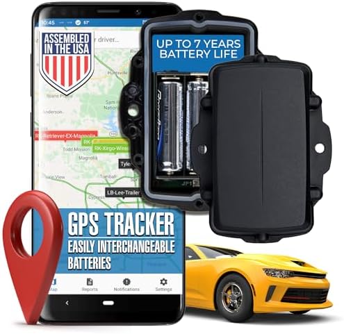 LoneStar Tracking GPS Tracker: Oyster3 4G/5G - Long Battery Life Hidden Car GPS Tracker Device, Anti-Theft Car Security for Vehicles,Cars,Trucks, Assets, Real-Time GPS Tracking (Subscription Required)