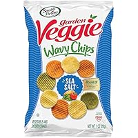  24-Pack Sensible Portions Garden Sea Salt Veggie Chips, 1 Oz 