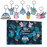 Disney Stitch Llaveros Niños Adolescentes Mujeres - Mandalorian Llavero Baby Yoda - Llaveros Niños C...