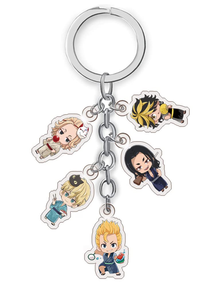 Tokyo Revengers Keychains Acrylic Keyring Pendant Accessories