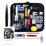 Vastar Watch Repair Kit, Watch Repair Tools Professional Spring Bar Tool Set, Watch Band Link Pin Tool Set with Carrying Case