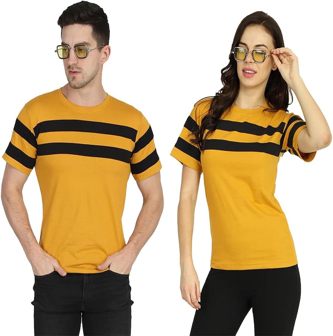 Buy JaxZone Stylish New Couple Tshirts Dress for Lovers Husband ...