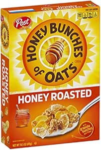 Honey Bunches of Oats Post Honey Bunches of Oats Crunchy Honey Roasted, 411 G