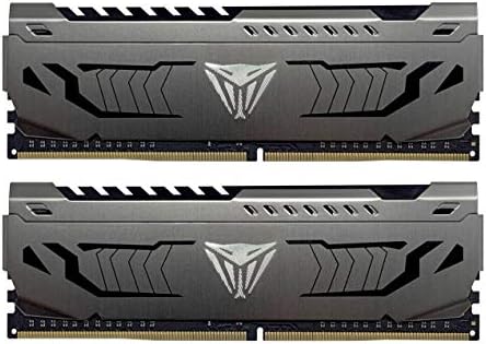 Patriot Viper Steel DDR4 32GB (2x16GB) 3200MHz PC4-25600 Dual Memory Kit - PVS432G320C6K