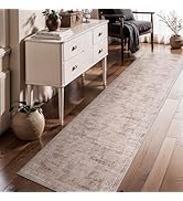 MontVoo-2X10 Runner Rug-Washable Runners for Hallways-Soft Non Slip Bedside Rugs for Bedroom-Vint...