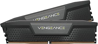 CORSAIR Vengeance DDR5 32GB (2x16GB) DDR5 6000MHz CL30 AMD Expo Intel XMP iCUE Compatible Computer Memory – Grey (CMK32GX5...