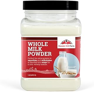 Hoosier Hill Farm Whole Milk Powder, 1LB (Pack of 1)